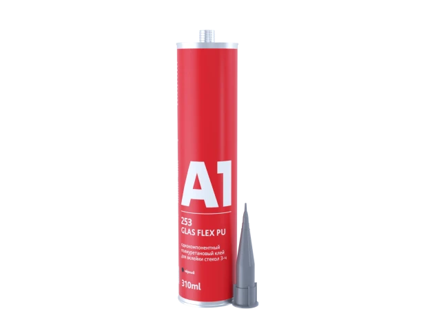 Клей для вклейки стёкол A1 253 GLAS FLEX PU (310 мл)