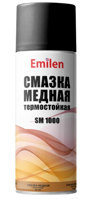 Смазка медная термостойкая в аэрозоли  SМ 1000
