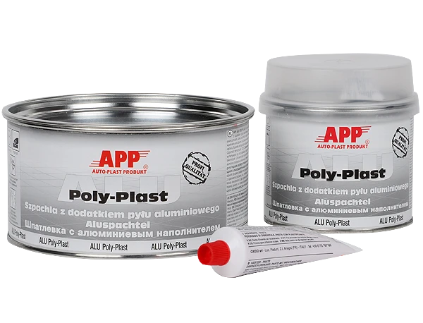 Шпатлевка с алюминиевым наполнителем ALU Poly-Plast Aluspachtel, 1,80 кг