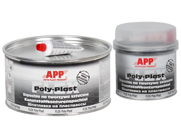 Шпатлевка на пластмассы FLEX Poly-Plast Kunstoff-Konturspachtel, 0,60 кг