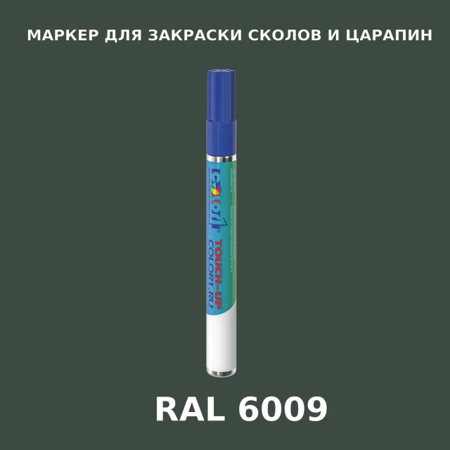 RAL 6009 МАРКЕР С КРАСКОЙ