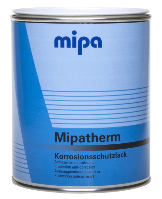 Mipa Mipatherm Термостойкая краска черная, 750мл