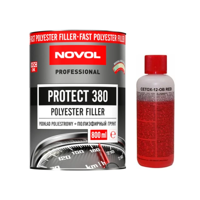 Грунт NOVOL PROTECT 380 (0,8 л) + отвердитель NOVOL (0,08 л) — комплект