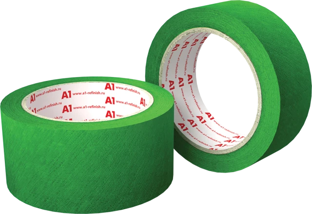 A1 MASKING TAPES Green малярная лента 50 мм х 50м