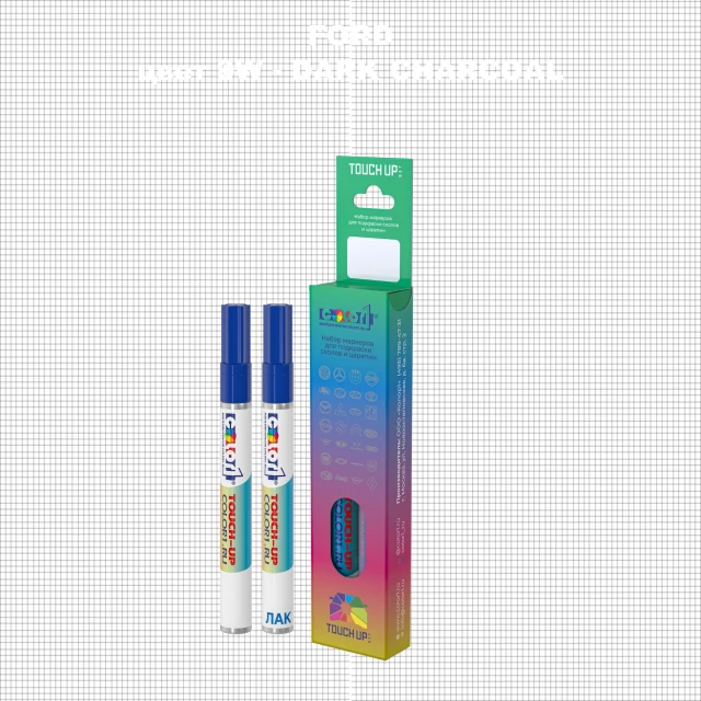 Маркер с краской FORD, цвет 9W - DARK CHARCOAL