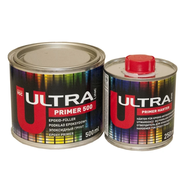 Грунт NOVOL ULTRA PRIMER 500 (0,5 л) + отвердитель NOVOL (0,25 л) — комплект