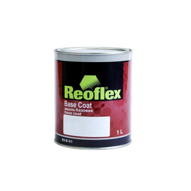 Эмаль базовая черная REOFLEX, уп. 1л