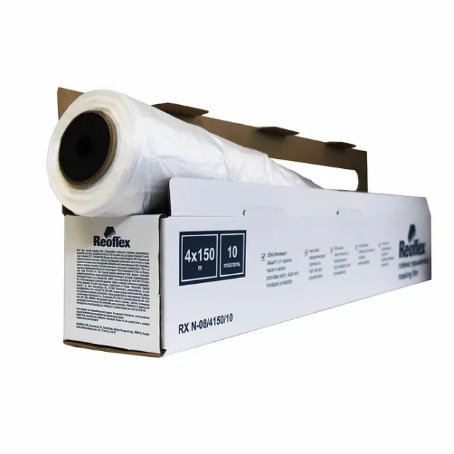 Плёнка укрывочная (4х150 м, 10 мкм) Reoflex