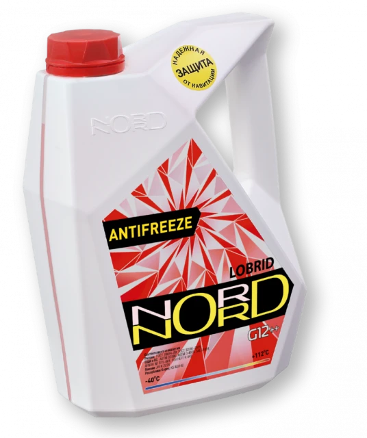 NORD Антифриз High Quality Antifreeze готовый -40C красный 5кг 
