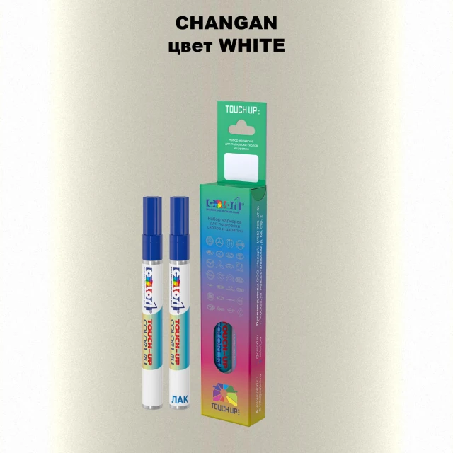 Маркер с краской CHANGAN, цвет WHITE