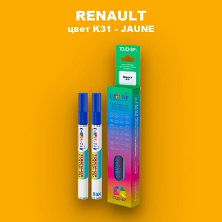 Карандаш-маркер с краской RENAULT, цвет K31 - JAUNE
