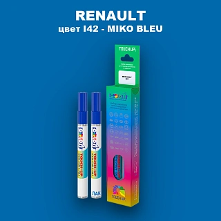 Карандаш-маркер с краской RENAULT, цвет I42 - MIKO BLEU