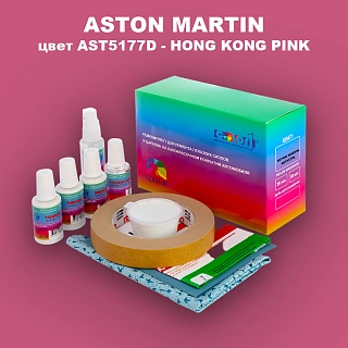 Ремкомплект для ремонта глубоких сколов и царапин ASTON MARTIN, цвет AST5177D - HONG KONG PINK