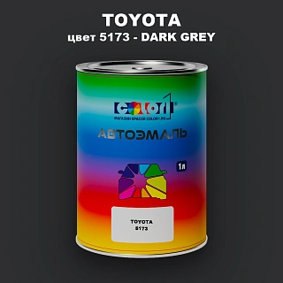 Автомобильная краска TOYOTA, цвет 5173 - DARK GRAY (2)