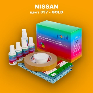 Ремкомплект для ремонта глубоких сколов и царапин NISSAN, цвет 37 - GOLD