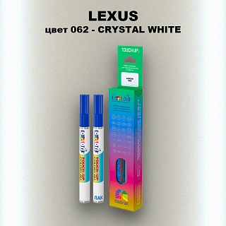Маркер с краской LEXUS, цвет 62 - CRYSTAL WHITE