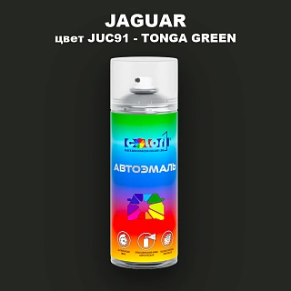 Аэрозольная краска JAGUAR, цвет JUC91 - TONGA GREEN