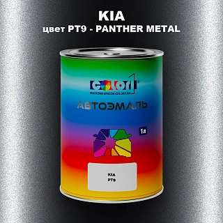 Автомобильная краска KIA, цвет PT9 - PANTHER METAL