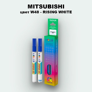 Карандаш-маркер с краской MITSUBISHI, цвет W48 - RISING WHITE