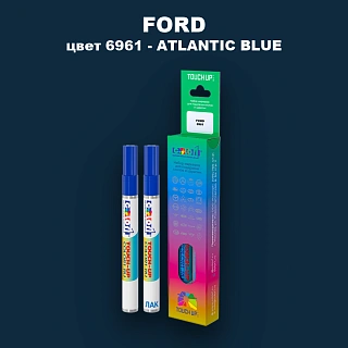 Маркер с краской FORD, цвет 6961 - ATLANTIC BLUE