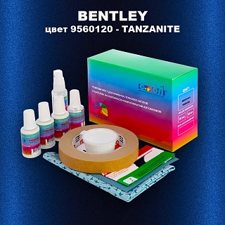 Ремкомплект для ремонта глубоких сколов и царапин BENTLEY, цвет 9560120 - TANZANITE