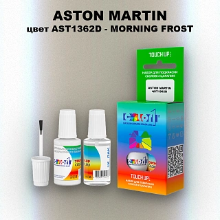 Краска для сколов во флаконе с кисточкой ASTON MARTIN, цвет AST1362D - MORNING FROST