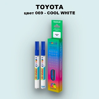 Карандаш-маркер с краской TOYOTA, цвет 069 - COOL WHITE