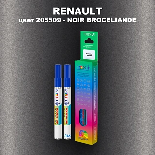 Маркер с краской RENAULT, цвет 205509 - NOIR BROCELIANDE