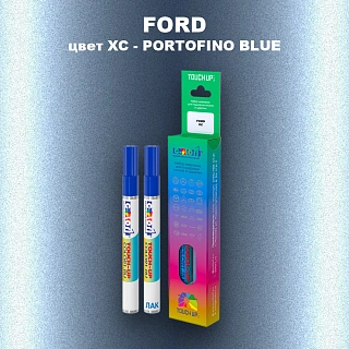 Маркер с краской FORD, цвет XC - PORTOFINO BLUE