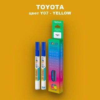 Карандаш-маркер с краской TOYOTA, цвет Y07 - YELLOW