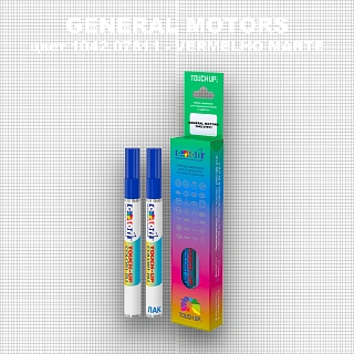 Маркер с краской GENERAL MOTORS, цвет 1042.07811 - VERMELHO MARTE