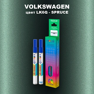 Маркер с краской VOLKSWAGEN, цвет LK6Q - SPRUCE