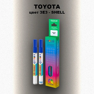 Карандаш-маркер с краской TOYOTA, цвет 3E3 - SHELL