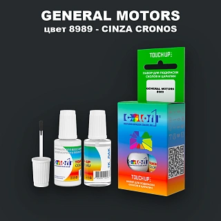 Краска для сколов во флаконе с кисточкой GM, цвет  8989 - CINZACRONOS