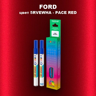 Маркер с краской FORD, цвет 5RVEWHA - PACE RED