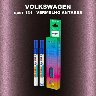 Карандаш-маркер с краской VOLKSWAGEN, цвет 131 - VERMELHO ANTARES