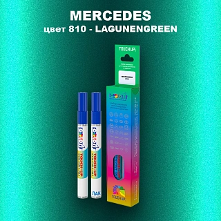 Маркер с краской MERCEDES, цвет 810 - LAGUNENGREEN