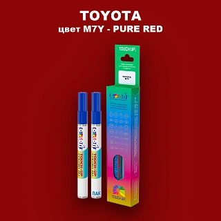 Карандаш-маркер с краской TOYOTA, цвет M7Y - PURE RED