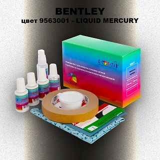 Ремкомплект для ремонта глубоких сколов и царапин BENTLEY, цвет 9563001 - LIQUID MERCURY