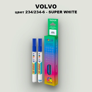 Маркер с краской VOLVO, цвет 234/234-6 - SUPER WHITE