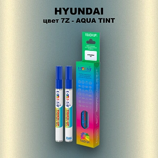 Маркер с краской HYUNDAI, цвет 7Z - AQUA TINT