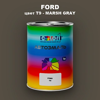Автомобильная краска FORD, цвет T9 - MARSH GRAY