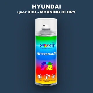 Аэрозольная краска HYUNDAI, цвет X3U - MORNING GLORY