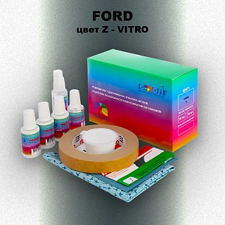 Ремкомплект для ремонта глубоких сколов и царапин FORD, цвет Z - VITRO