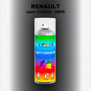 Аэрозольная краска RENAULT, цвет 250248 - GRIS