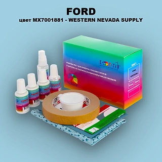 Ремкомплект для ремонта глубоких сколов и царапин FORD, цвет MX7001881 - WESTERN NEVADA SUPPLY