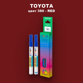 Карандаш-маркер с краской TOYOTA, цвет 380 - RED