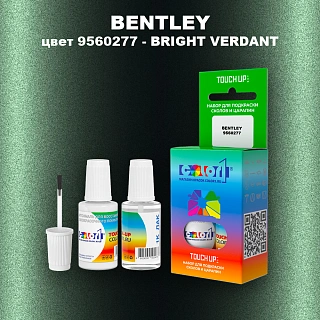 Краска для сколов во флаконе с кисточкой BENTLEY, цвет 9560277 - BRIGHT VERDANT