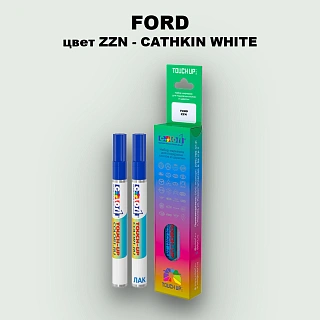 Маркер с краской FORD, цвет ZZN - CATHKIN WHITE