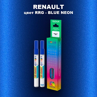 Маркер с краской RENAULT, цвет RRG - BLUE NEON
